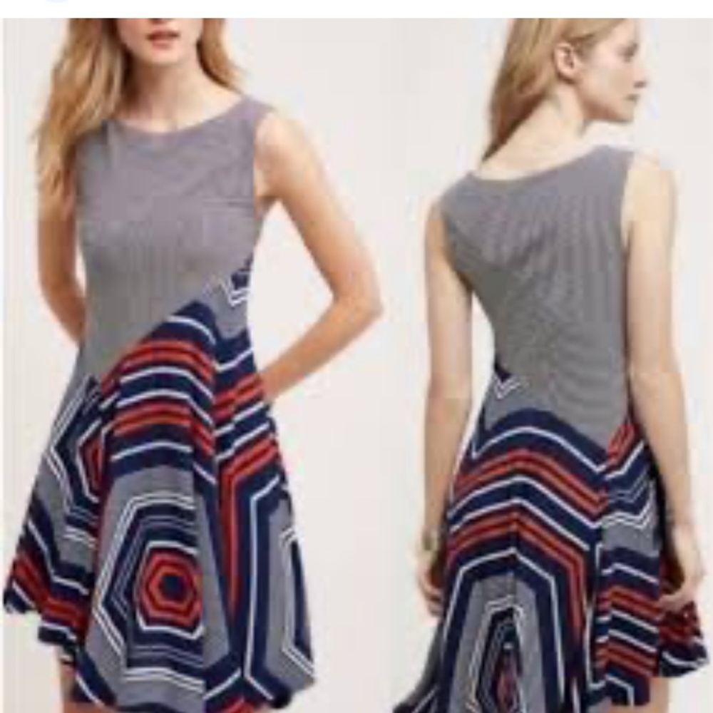 Anthropologie Maeve Cameron swing dress. Worn a few times. Excellent condition